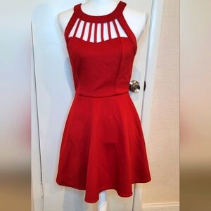 Mini Red Party Dress